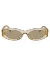 Miu Miu Sunglasses In Sabbia Trasparente