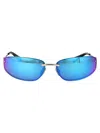 Miu Miu Women's Metallic Sunglasses In Purple