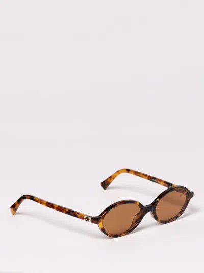 Miu Miu Sunglasses Woman Brown