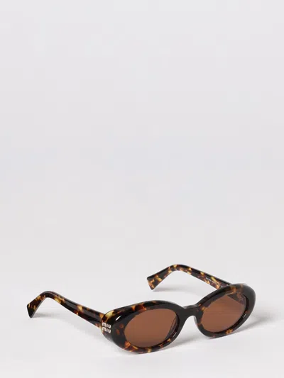 Miu Miu Sunglasses Woman In Brown