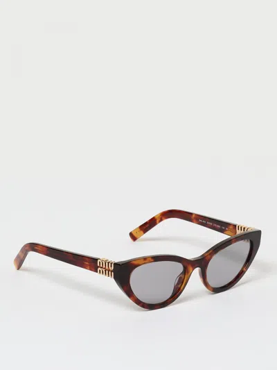 Miu Miu Sunglasses Woman Cocoa In Brown