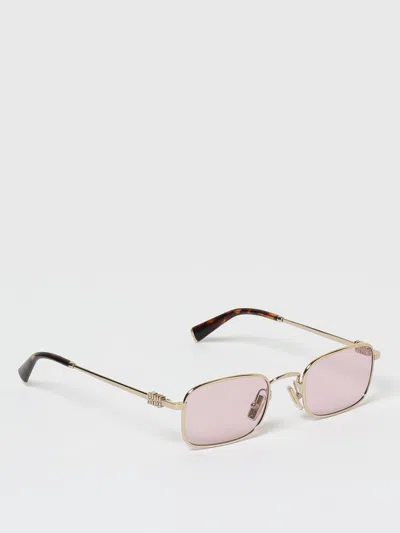 Miu Miu Sunglasses Woman Gold