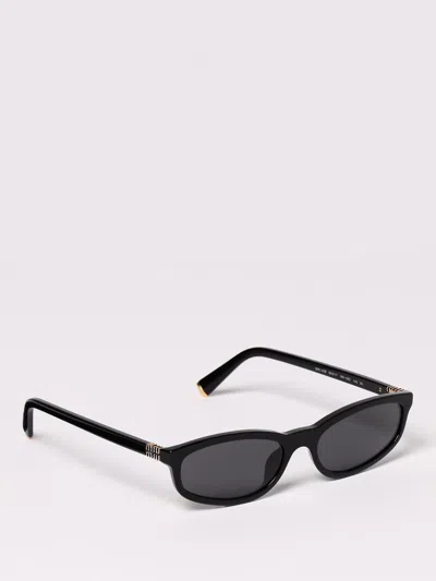 Miu Miu Sunglasses Woman  In Black