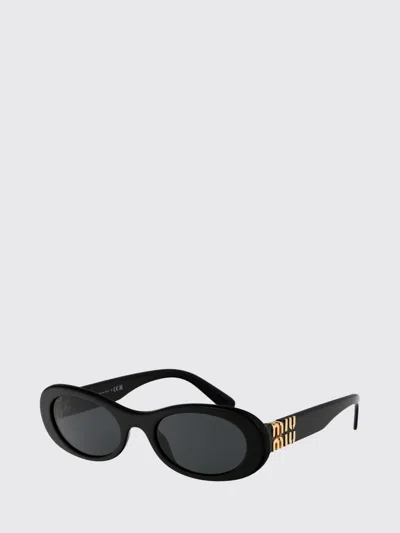 Miu Miu Sunglasses Woman  In Black