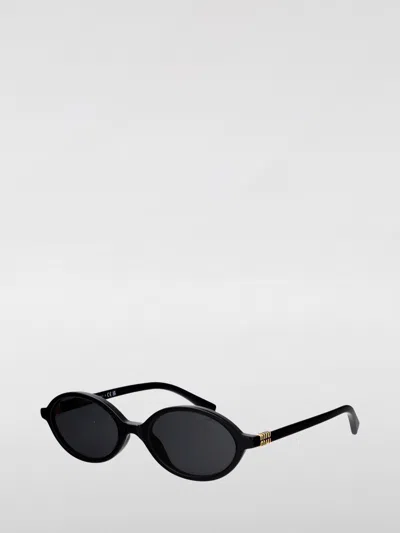 Miu Miu Sunglasses Woman  In Black