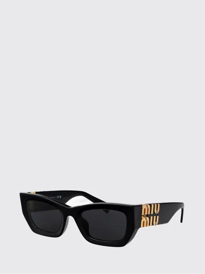 Miu Miu Sunglasses Woman  In Black