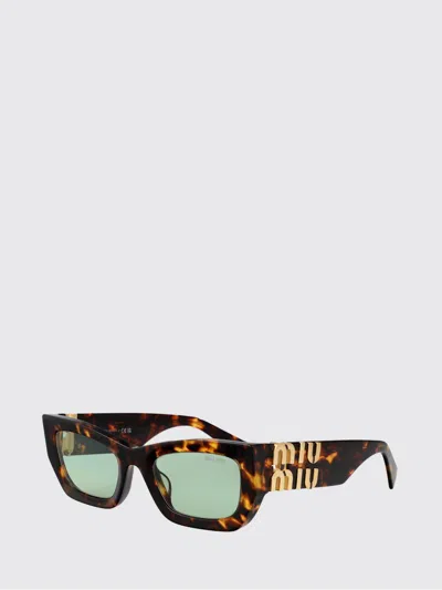 Miu Miu Sunglasses Woman  In Brown