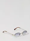 Miu Miu Sunglasses Woman  In Gold