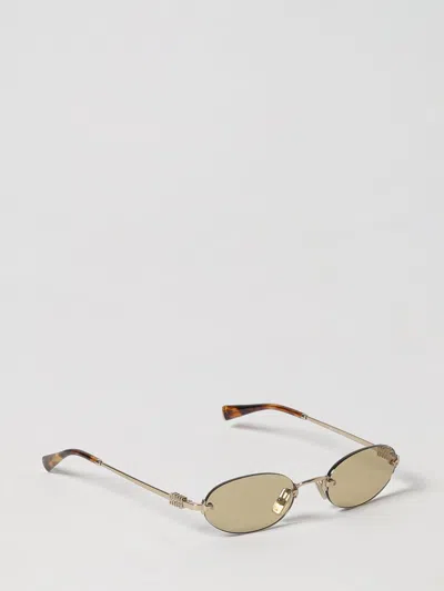 Miu Miu Sunglasses Woman  In Gold