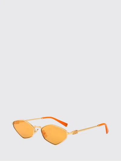 Miu Miu 0mu 56zs Sunglasses In 5ak40d Gold