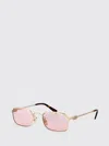 Miu Miu 49mm Rectangular Sunglasses In Pink