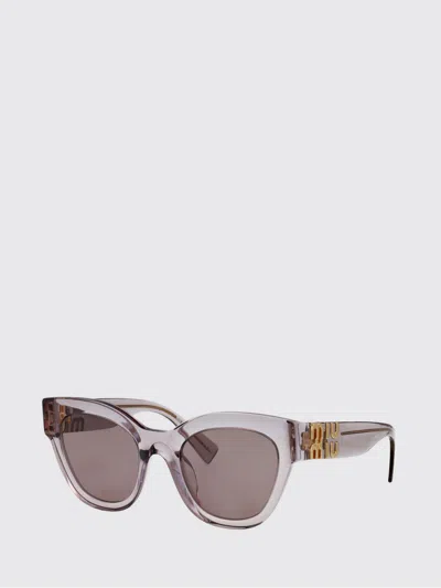 Miu Miu Sunglasses Woman  In Gray