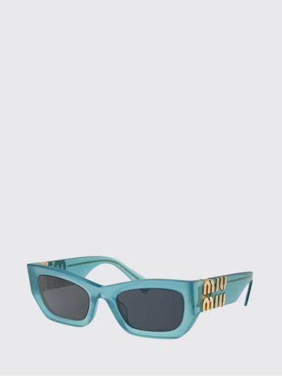 Miu Miu Sunglasses Woman  In Green