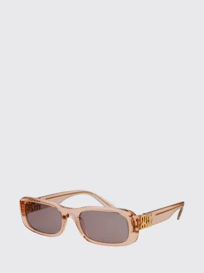 Miu Miu Sunglasses Woman  In Pink