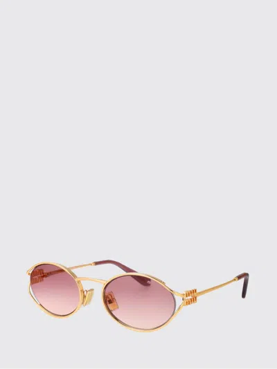 Miu Miu Sunglasses Woman  In Pink