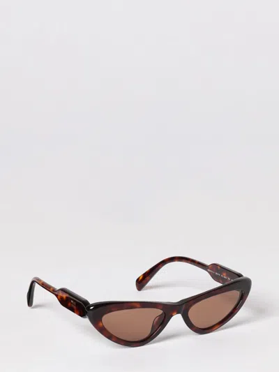 Miu Miu Sunglasses Woman In Orange