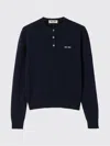 Miu Miu Cashmere Sweater In Blue