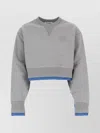 Miu Miu Women  Grey Sweatshirts In Neutrals