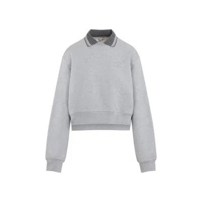 Miu Miu Sweatshirt In Multi
