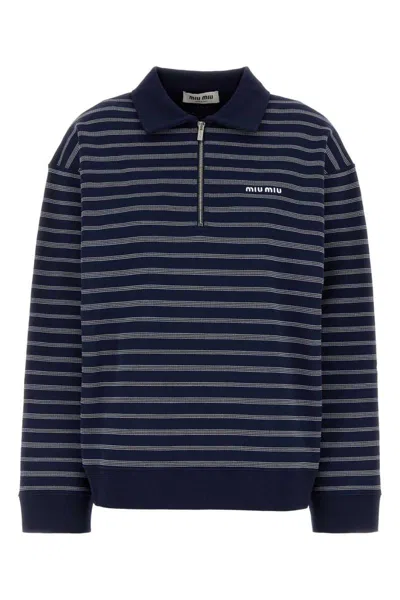 Miu Miu Sweatshirts In Multi