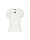 Miu Miu T-shirt And Polo Shirt In Multi