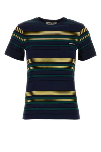 Miu Miu Gianvito Rossi Brown Rubber Ankle Boots In Blue