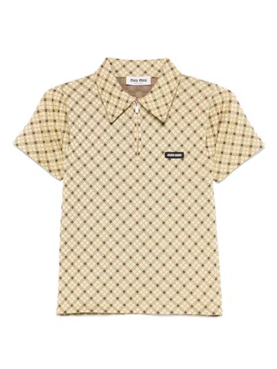 Miu Miu T-shirts And Polos In Multi