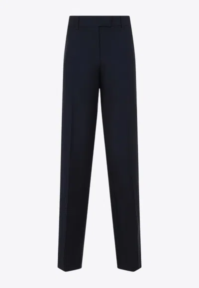 MIU MIU TAILORED PANTS IN MOHAIR AND WOOL