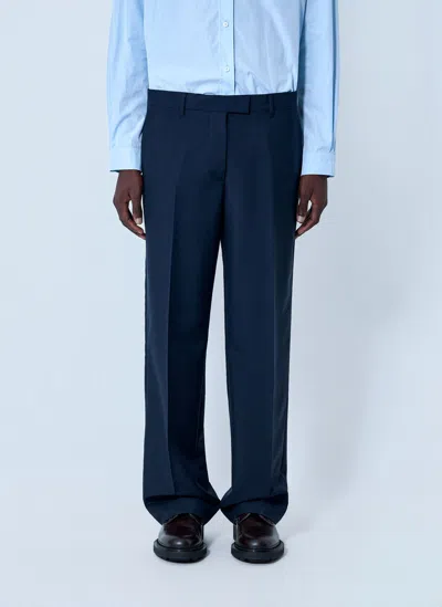 Miu Miu Tailored Wool Trousers In Multi
