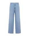 Miu Miu Tapered-leg Jeans In Blue