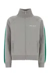 Miu Miu Tech Fabric Sweatshirt In Grey
