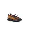 Miu Miu Technical Fabric And Leather Sneakers In Multi