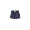 Miu Miu Technical Fabric Bermudas In Blue