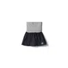 Miu Miu Technical Fabric Miniskirt In Multi