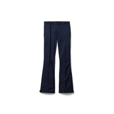 Miu Miu Technical Fabric Pants In Blue