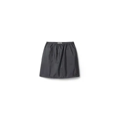 Miu Miu Technical Fabric Skirt In Multi