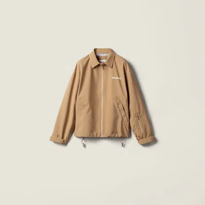 Miu Miu Technical Fabric Windbreaker