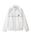 Miu Miu Technical Poplin Blouson Jacket In White