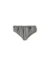 Miu Miu Technical Silk Briefs In Piombo
