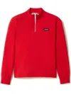 Miu Miu Technical Yarn Sweater In Red