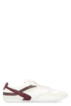 Miu Miu Techno Fabric And Leather Sneakers In White