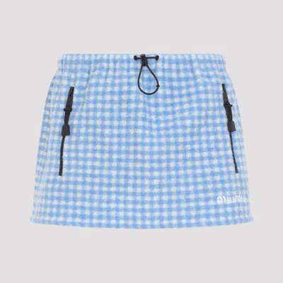 Miu Miu Teddy Mini Skirt In Multi