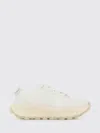 Miu Miu Platform Sneaker In White Fabric In White