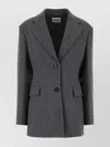 Miu Miu Dark Grey Wool Blazer