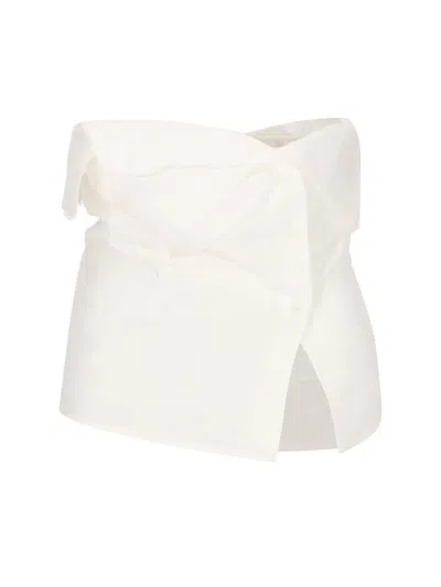 Miu Miu Top In White