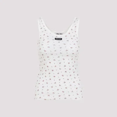 Miu Miu Top In White