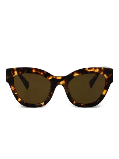 Miu Miu Tortoiseshell Cat-eye Sunglasses