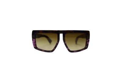 Miu Miu Tortoiseshell Oversized Sunglasses In Multicolor Acetate