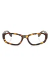 Miu Miu Tortoiseshell-pattern Glasses In Multi