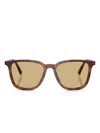 Miu Miu Tortoiseshell-pattern Sunglasses In Brown